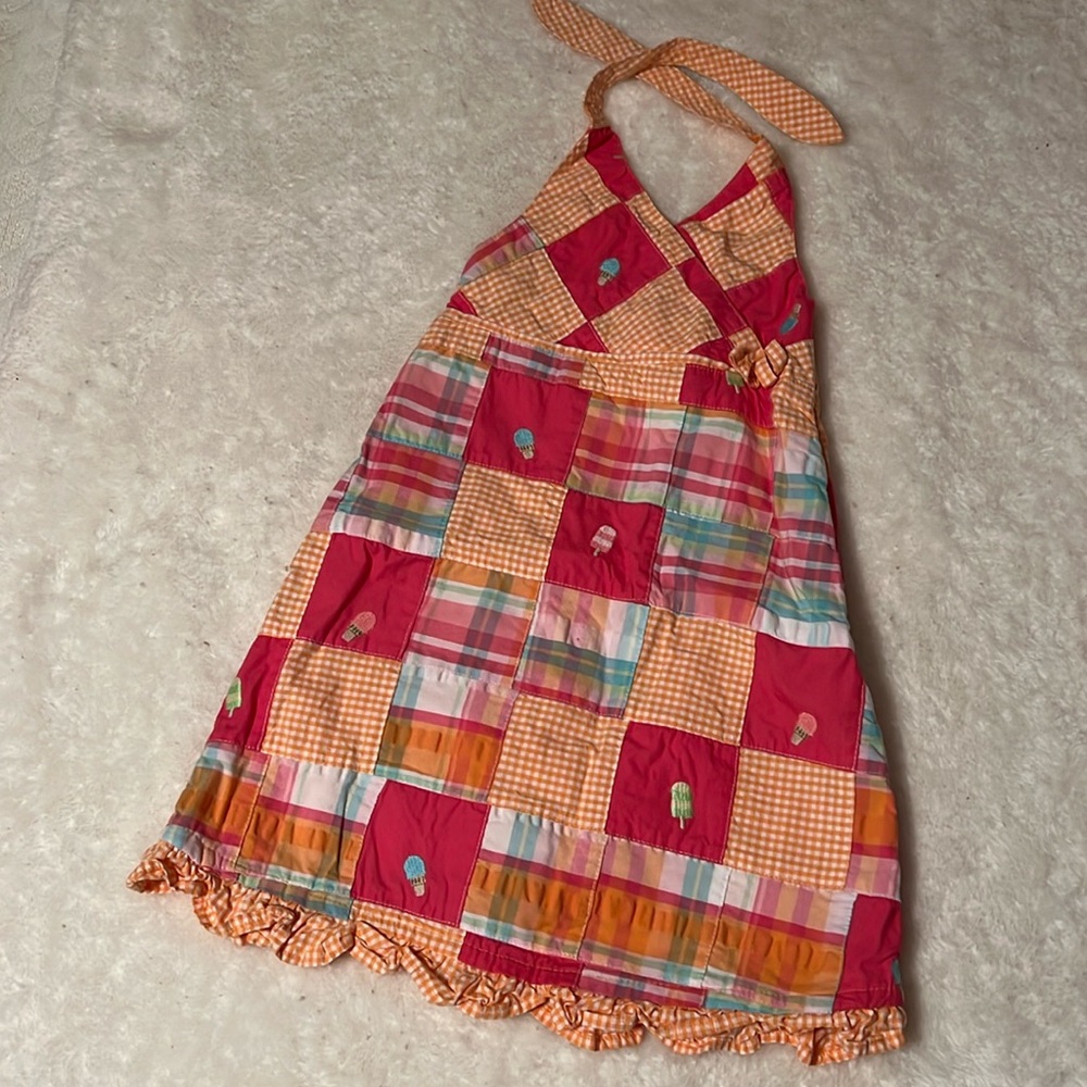 Like new Gymboree tie neck halter dress